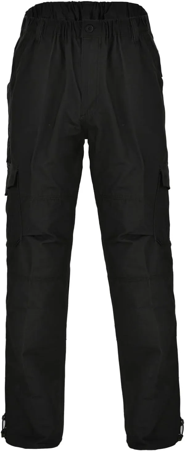 2023 Men Outdoor Cargo Pants Plus Size Lightweight Tactical Trousers Stylish Hiking Jogger Classic Fit Pants Multi Pockets