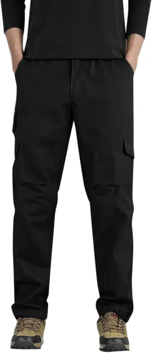 2023 Men Outdoor Cargo Pants Plus Size Lightweight Tactical Trousers Stylish Hiking Jogger Classic Fit Pants Multi Pockets