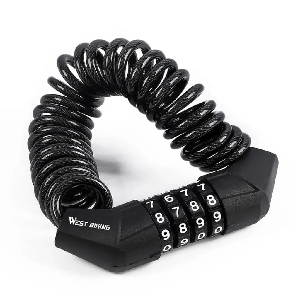 4 Digit Password Mini Helmet Bag Lock