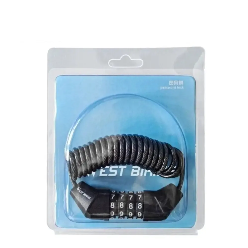 4 Digit Password Mini Helmet Bag Lock
