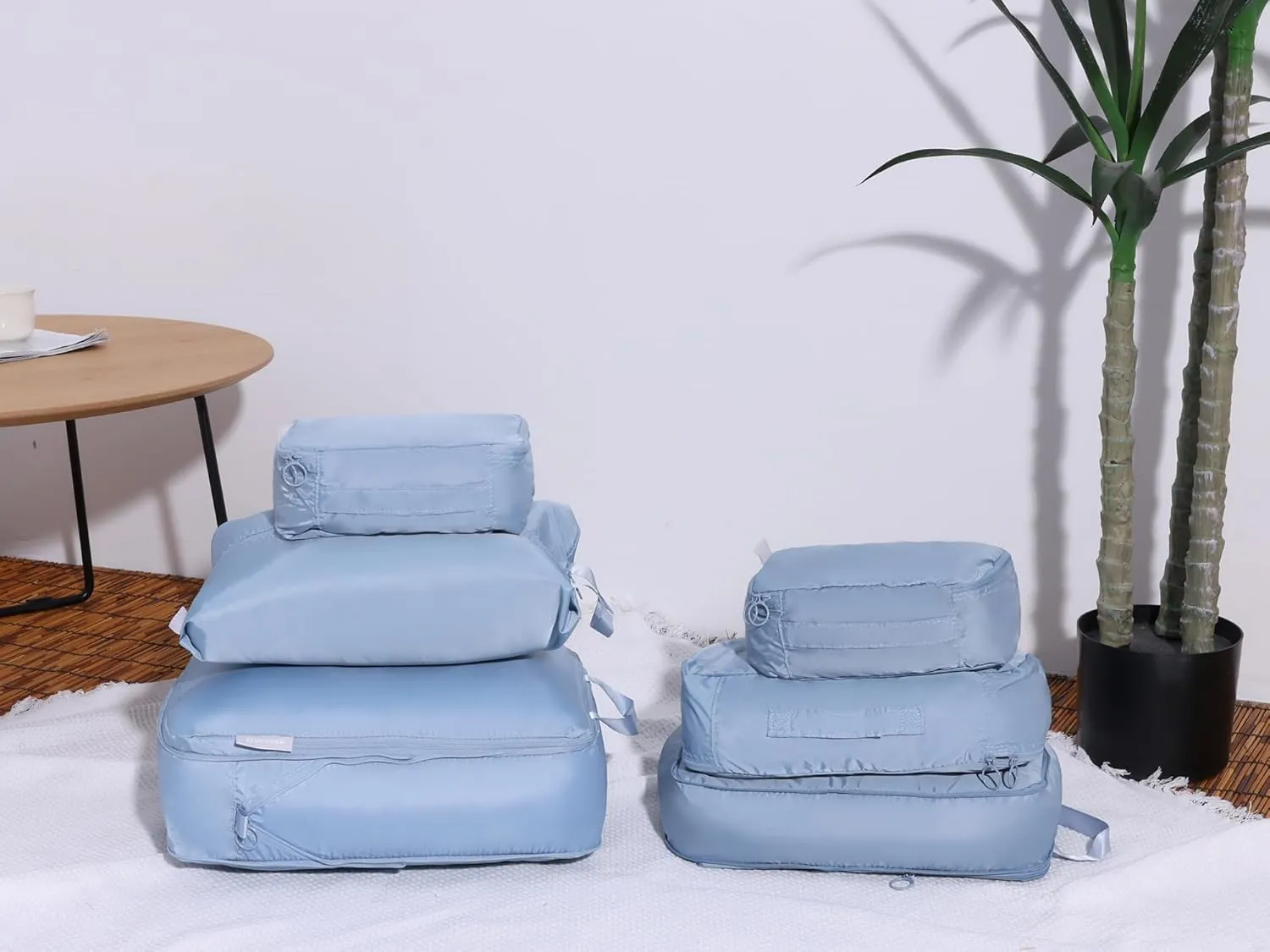 6 Set Travel Bag for Storage,Lightweight Travel Essentials,Travel Accessories for Travel Toiletry Bag Sets 6 Set Blue