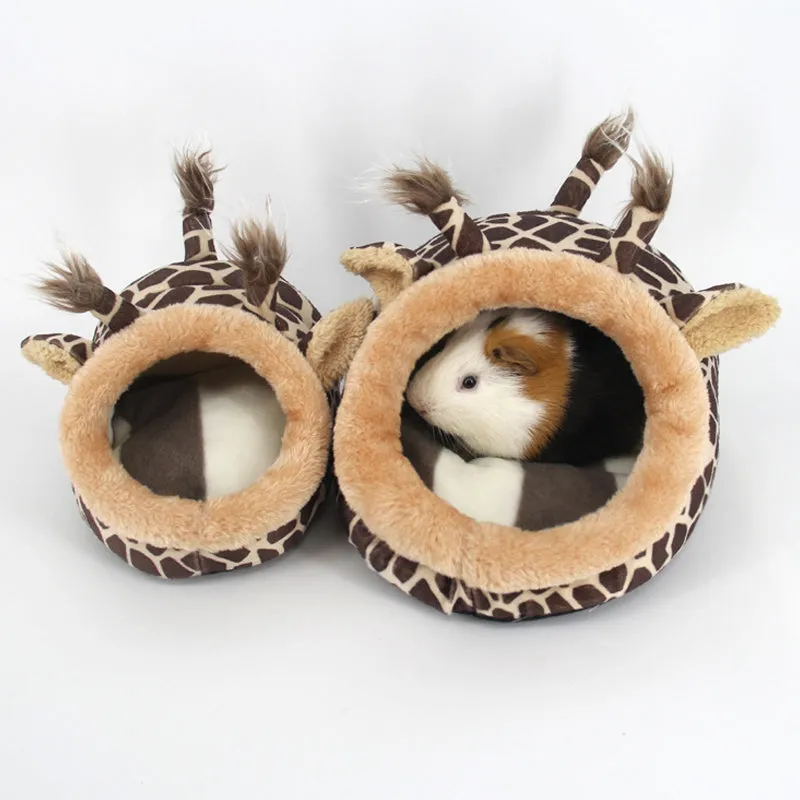 Adorable Hamster Guinea Pig Mini Beds Hideout Caves