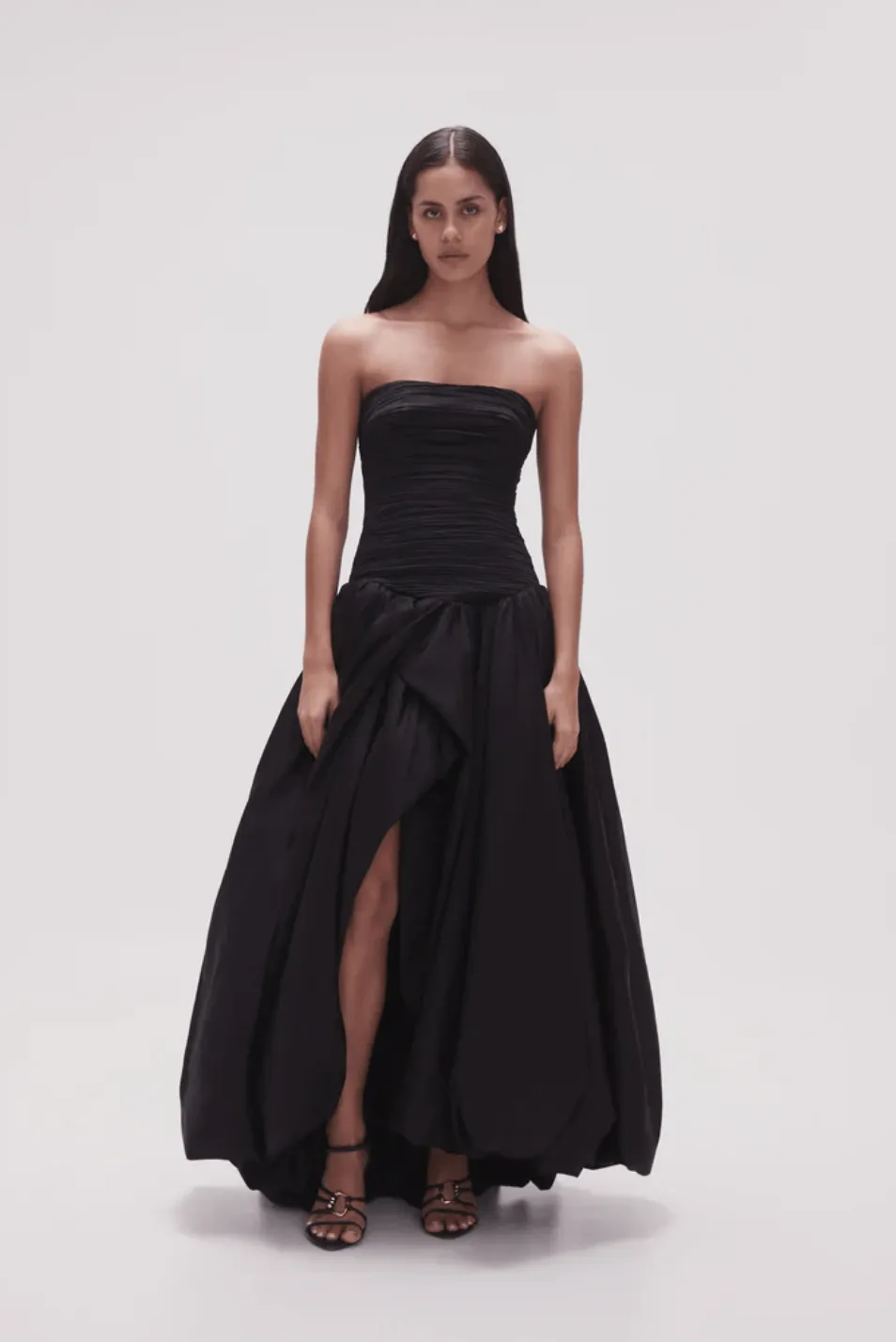 Aje - Violette Bubble Hem Maxi Dress