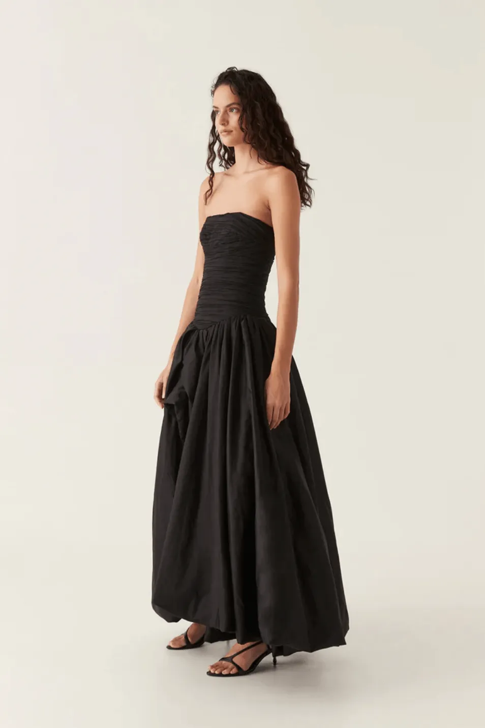 Aje - Violette Bubble Hem Maxi Dress