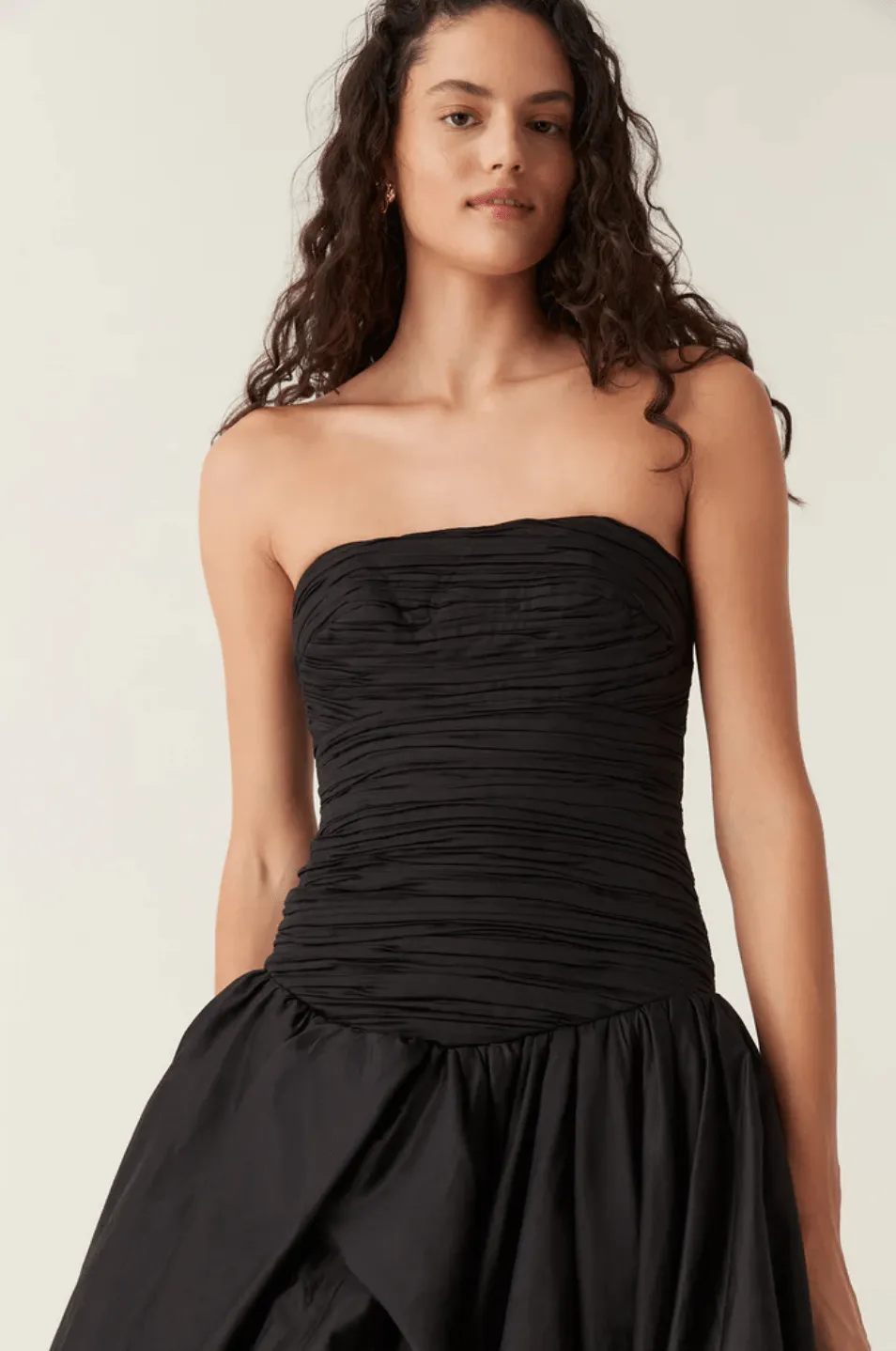 Aje - Violette Bubble Hem Maxi Dress