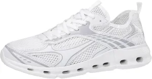 Arch Support Fitness Sneaker for Men Comfortable Breathable Lace Up Sneaker Men's Lightweight Cushion Sneakers