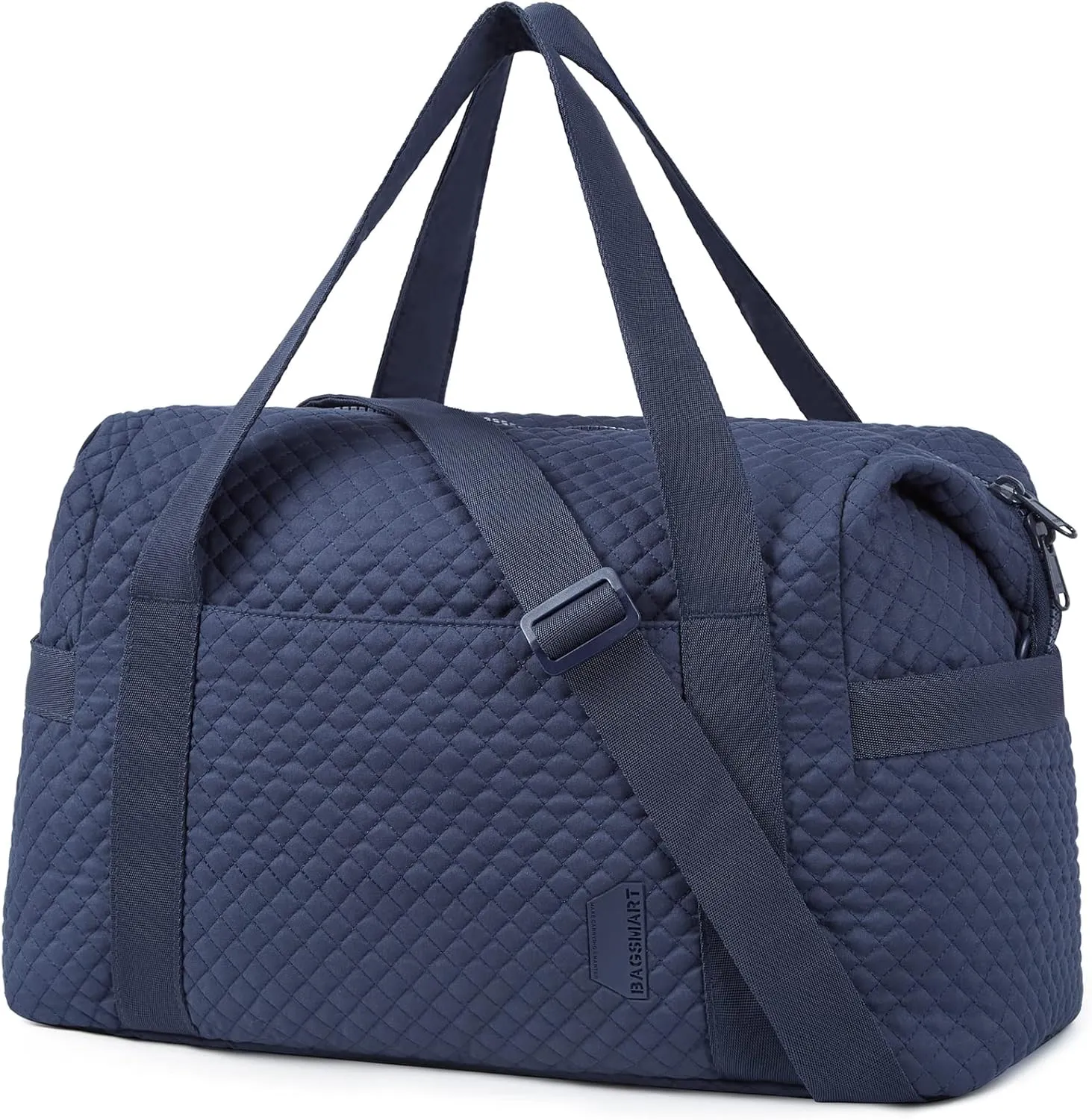 BAGSMART Large Gym Bag with Yoga Mat Buckle, Weekender Overnight Bag for Women, Travel Duffle Bag for Travel Essentials, Carry On Tote Bag Hospital Bag for Labor and Delivery