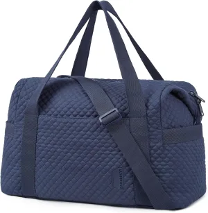 BAGSMART Large Gym Bag with Yoga Mat Buckle, Weekender Overnight Bag for Women, Travel Duffle Bag for Travel Essentials, Carry On Tote Bag Hospital Bag for Labor and Delivery