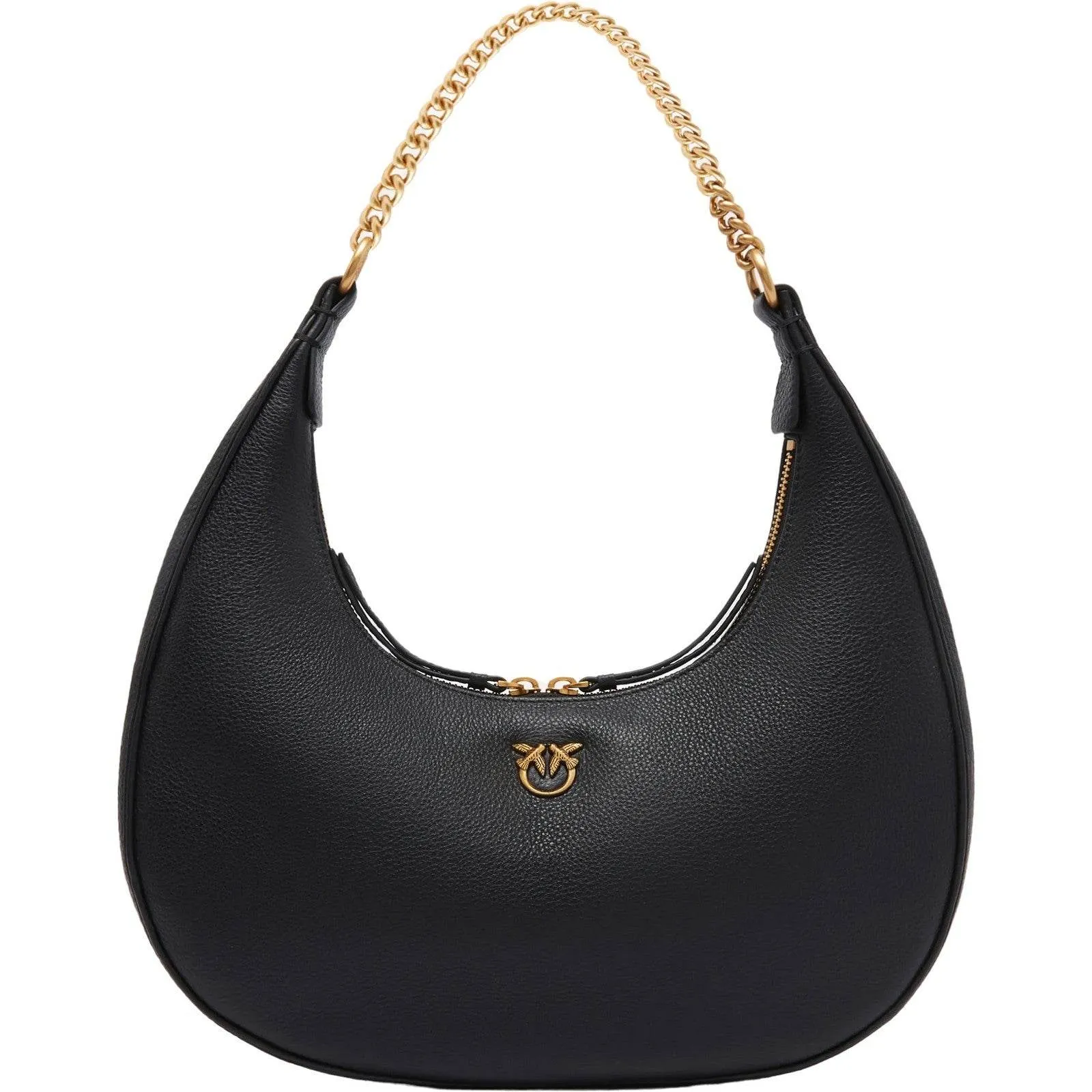Borse a mano Donna Pinko - Brioche Hobo Classic Pelle Bot - Nero