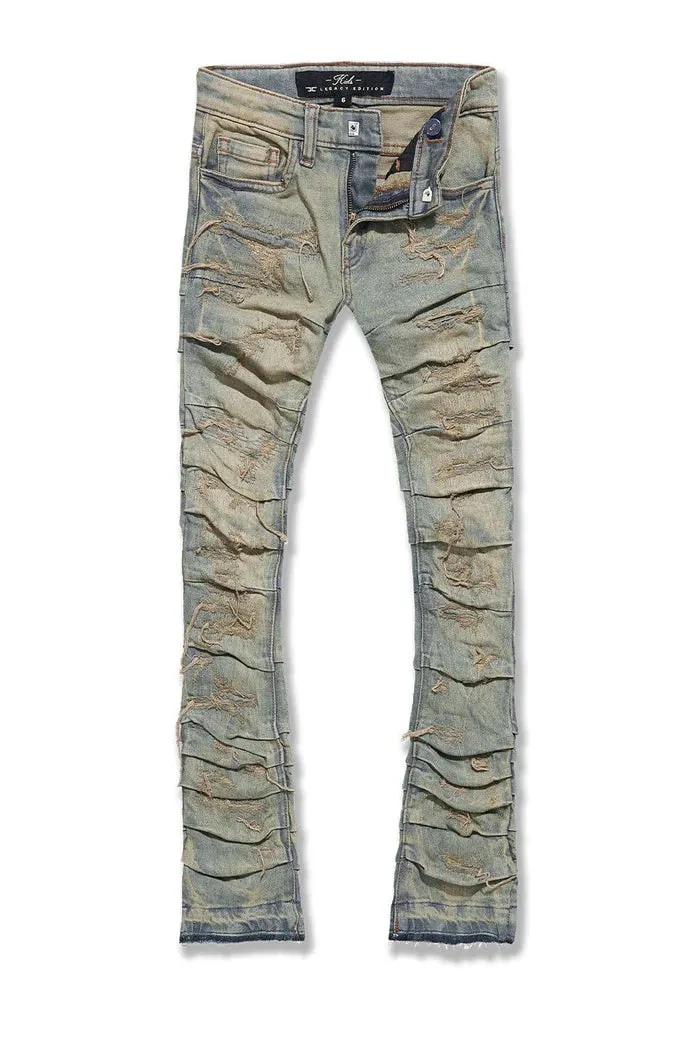 Boys Stacked Jeans (Sunrise) - JTF1157BSUN