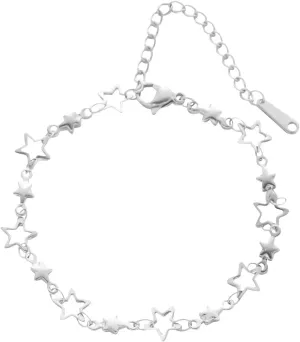 Bracelets for Women Trendy Silver 925 Sterling Silver Charm Link, Birthday Anniversary Jewelry Gifts for Wife Girlfriend Mother