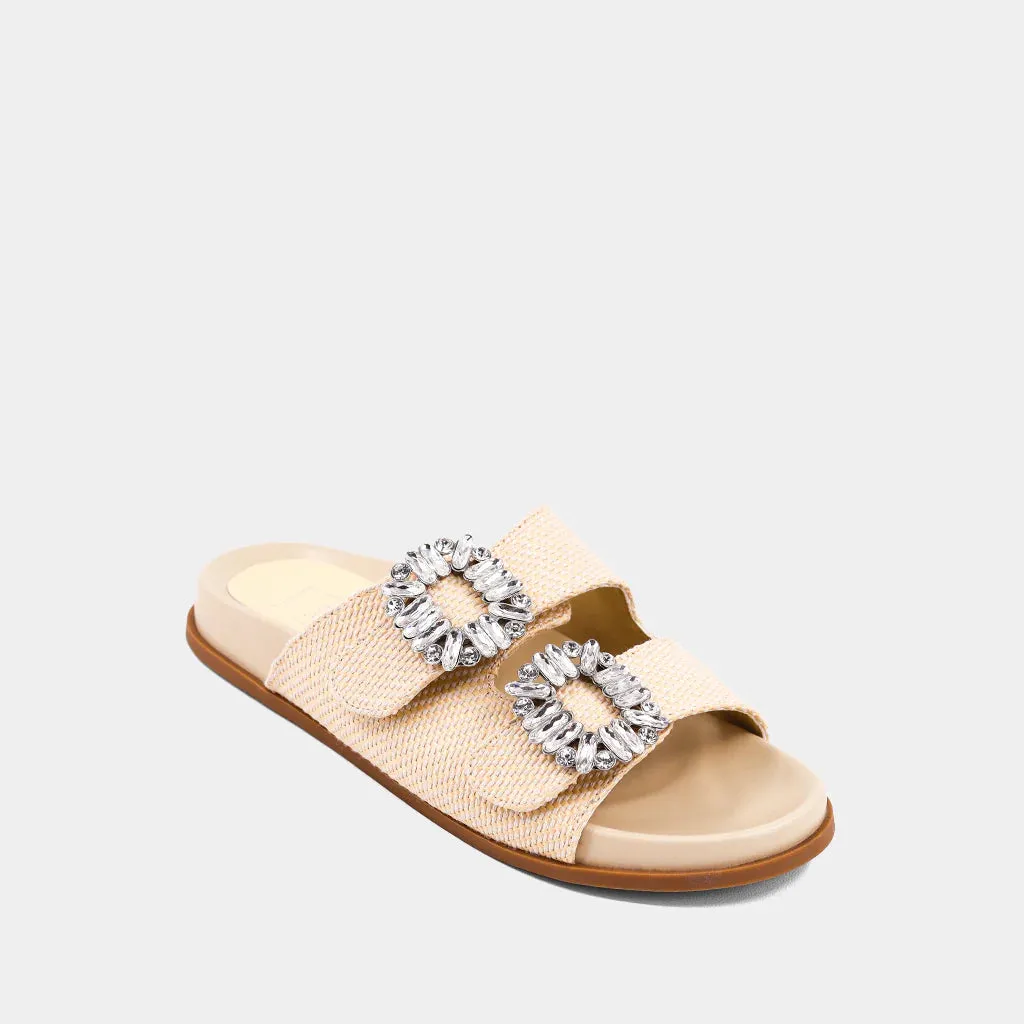 Bridget Sandals | Bone Woven