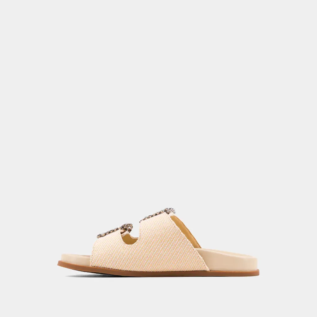 Bridget Sandals | Bone Woven