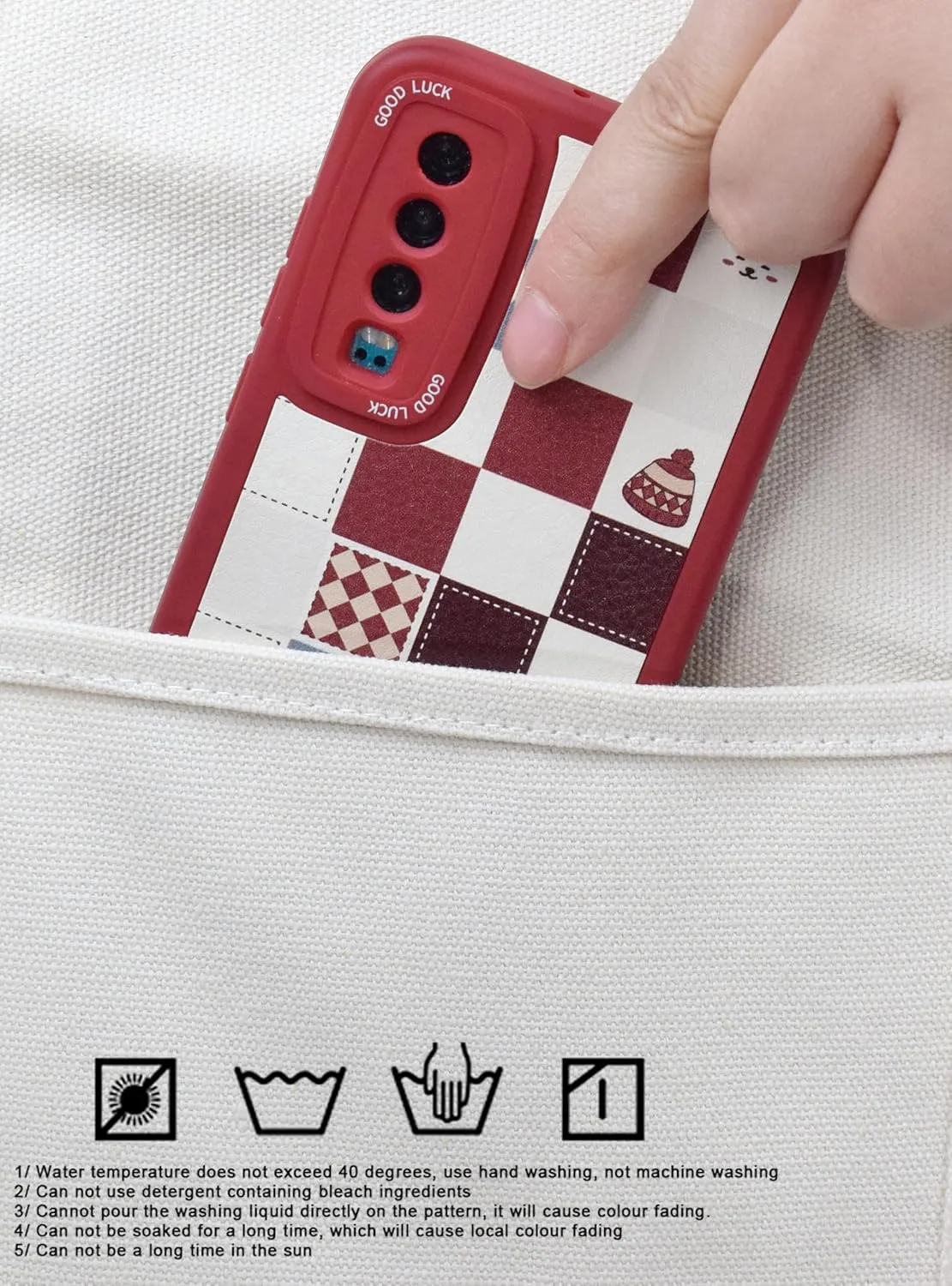 Canvas Tote Bag Casual Multi pockets Handbags Large Capacity Shopping Shoulder Bag with Pocket Bags Work Purses