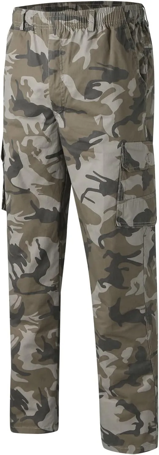 Cargo Pants for Men,Mens Outdoor Sweatpants Lightweight Tactical Pant Hiking Jogger Classic Fit Multi Pockets