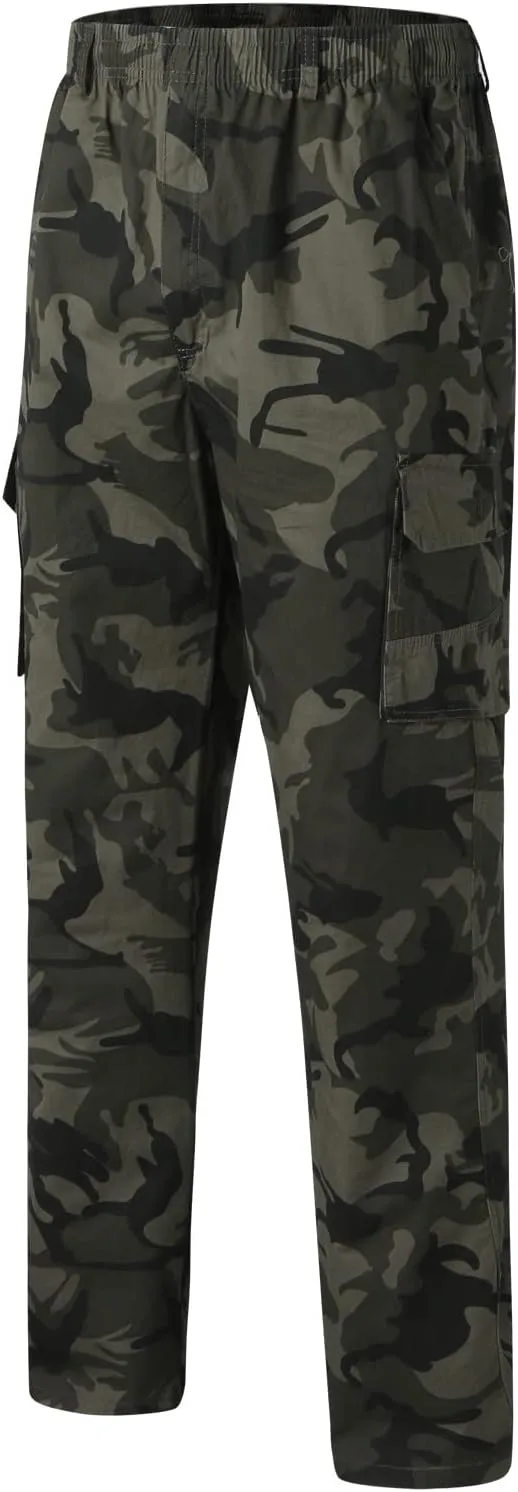 Cargo Pants for Men,Mens Outdoor Sweatpants Lightweight Tactical Pant Hiking Jogger Classic Fit Multi Pockets