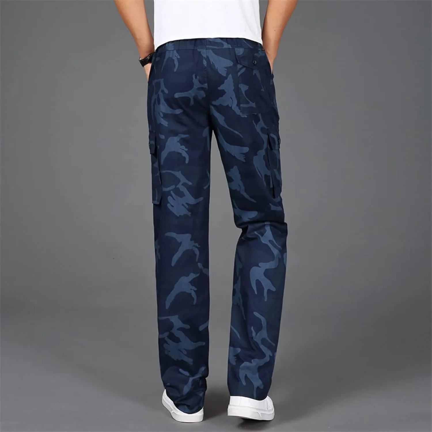 Cargo Pants for Men,Mens Outdoor Sweatpants Lightweight Tactical Pant Hiking Jogger Classic Fit Multi Pockets
