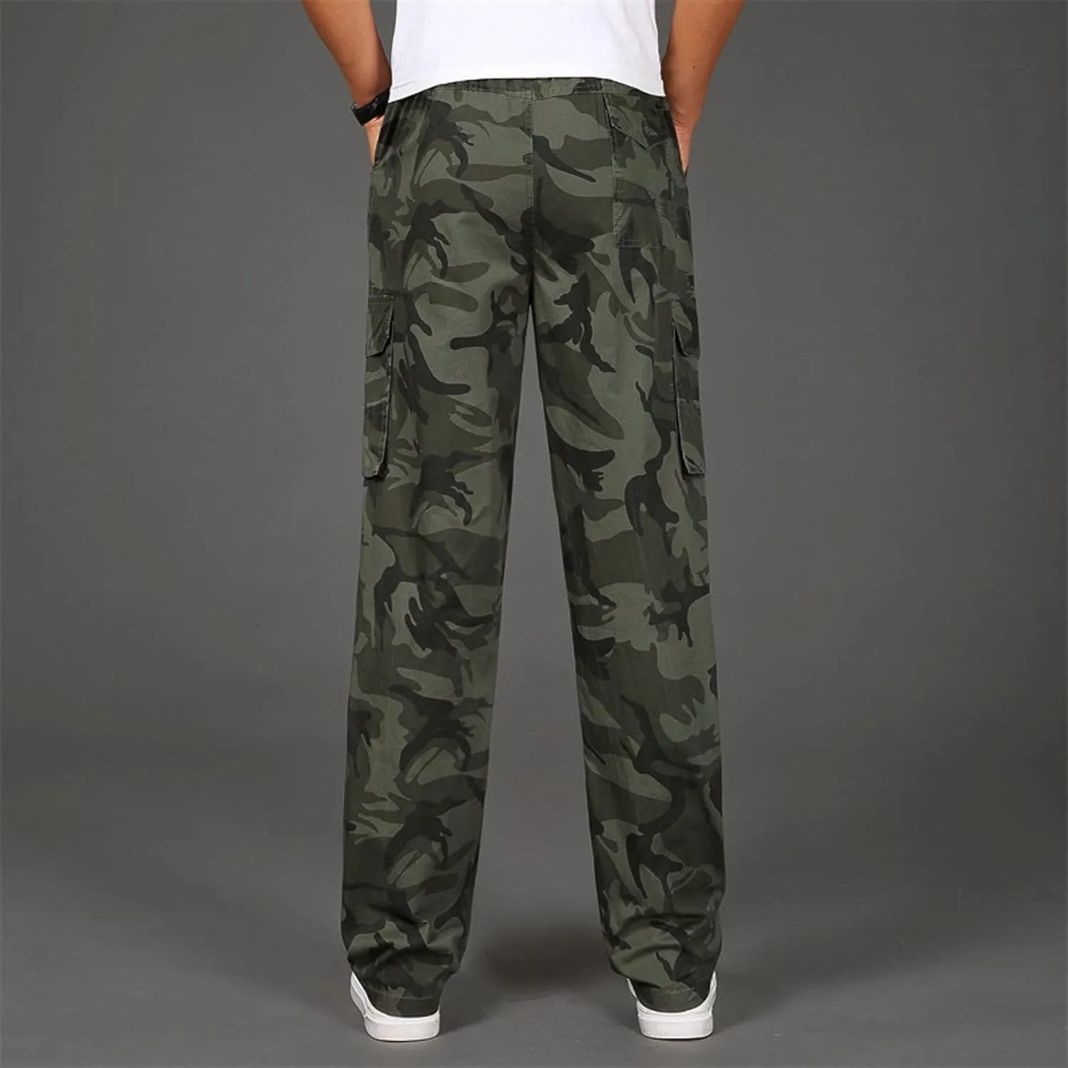 Cargo Pants for Men,Mens Outdoor Sweatpants Lightweight Tactical Pant Hiking Jogger Classic Fit Multi Pockets