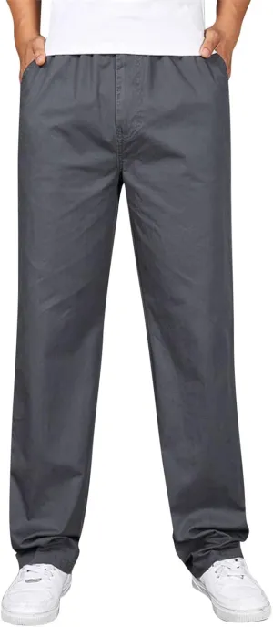 Cargo Pants for Men,Mens Sweatpants Lightweight Outdoor Tactical Pant Hiking Jogger Classic Fit Multi Pockets