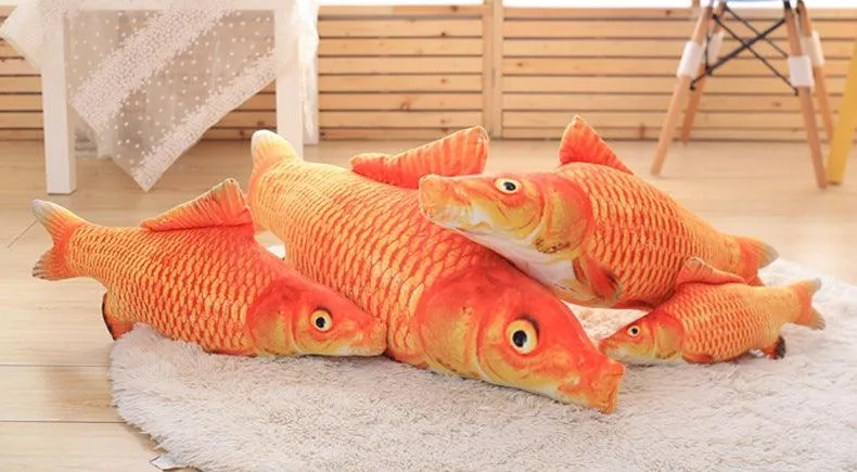 Cat Scratching Fish with Catnip