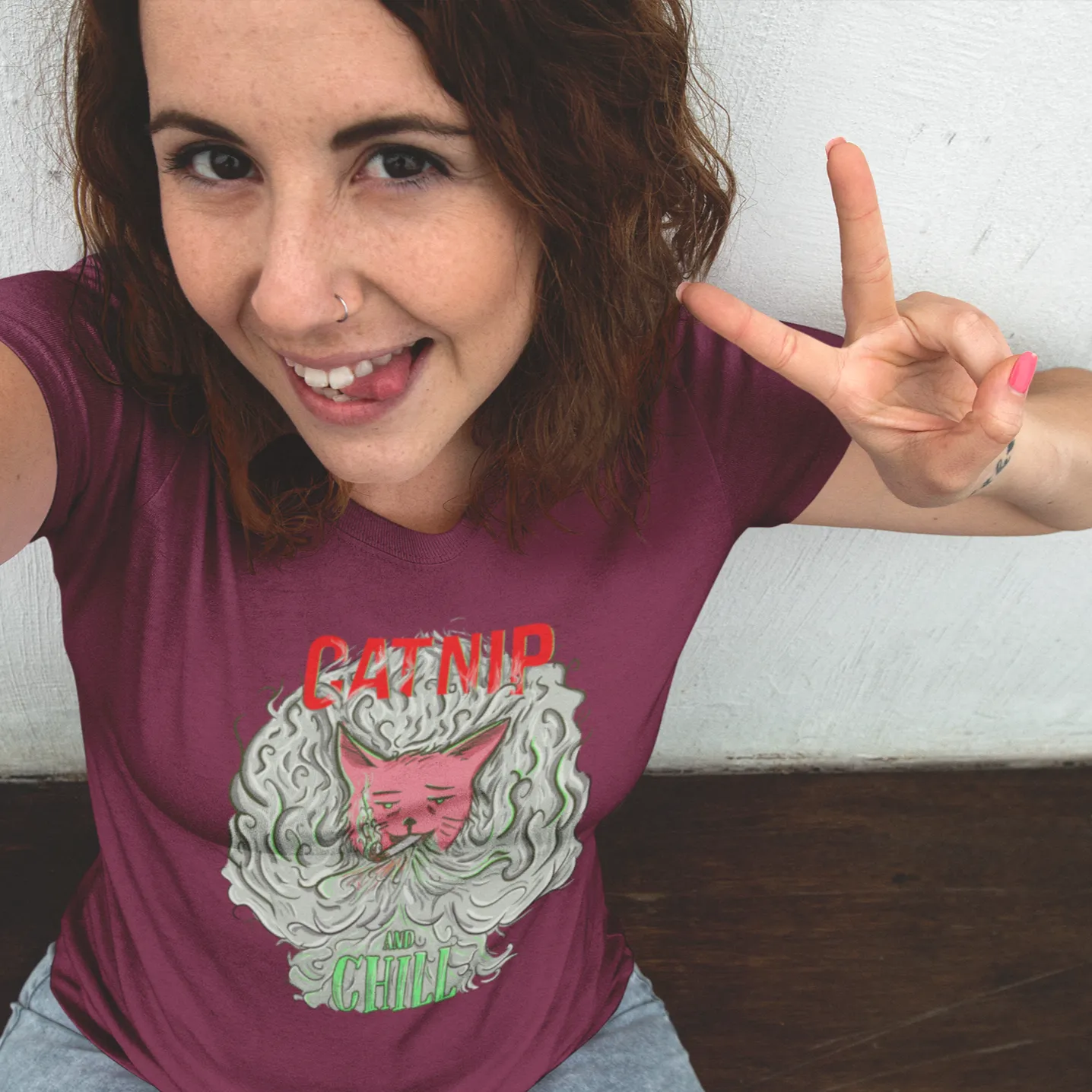 Catnip and Chill Tee