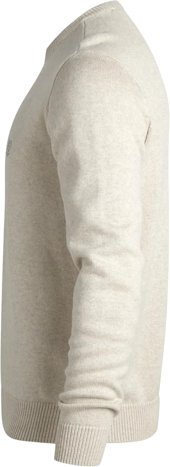 Chaps Men's Sweater - Heavyweight Classic Fit Knitted Cotton Crewneck Pullover Sweater for Men (Sizes: S-2XL)