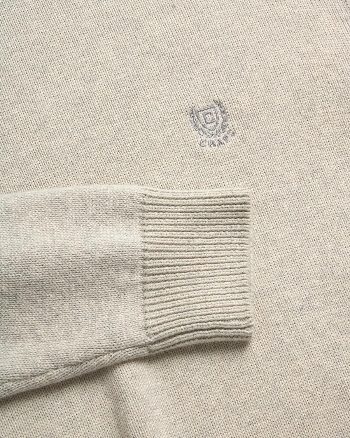 Chaps Men's Sweater - Heavyweight Classic Fit Knitted Cotton Crewneck Pullover Sweater for Men (Sizes: S-2XL)