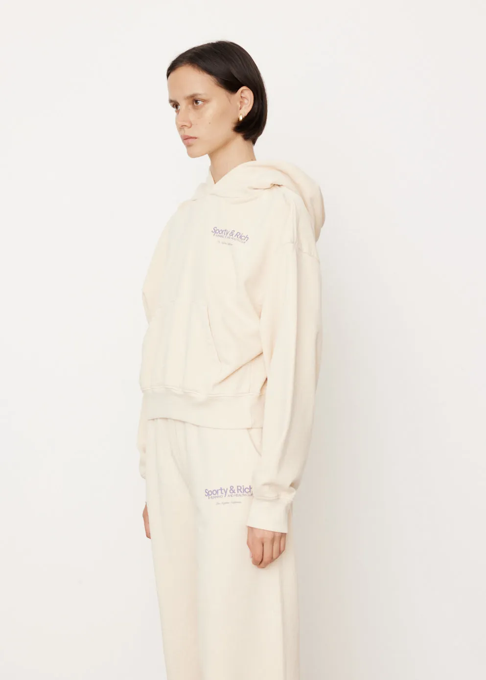 Club Cropped Hoodie