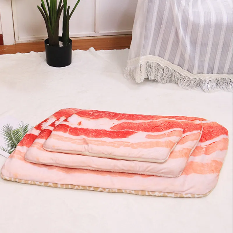 Creative Realistic 3D Food Durable Thick Soft Pet Mat
