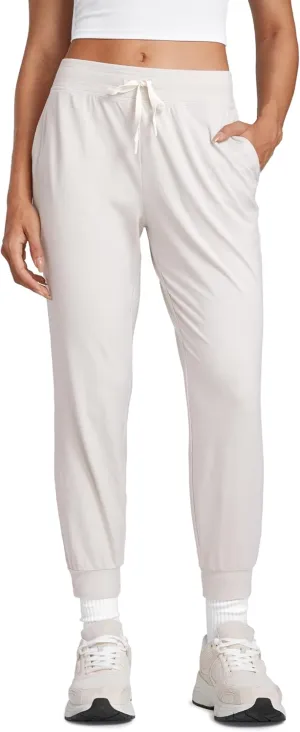 CRZ YOGA Cloud Jersey Joggers Sweatpants Women 25" Capri Casual Lounge Pajama Workout Sweat Pants with Pockets