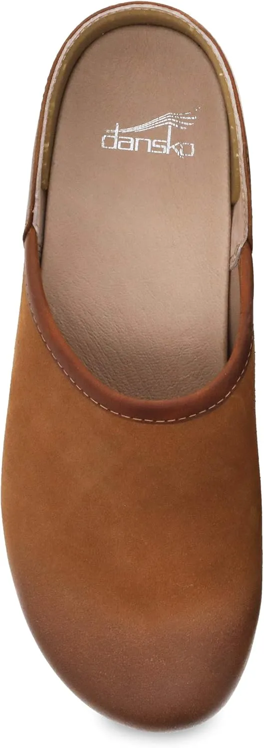 Dansko Brenna Slip On Clogs for Women  Memory Foam and Arch Support for All -Day Comfort and Support  Lightweight EVA Oustole for Long-Lasting Wear