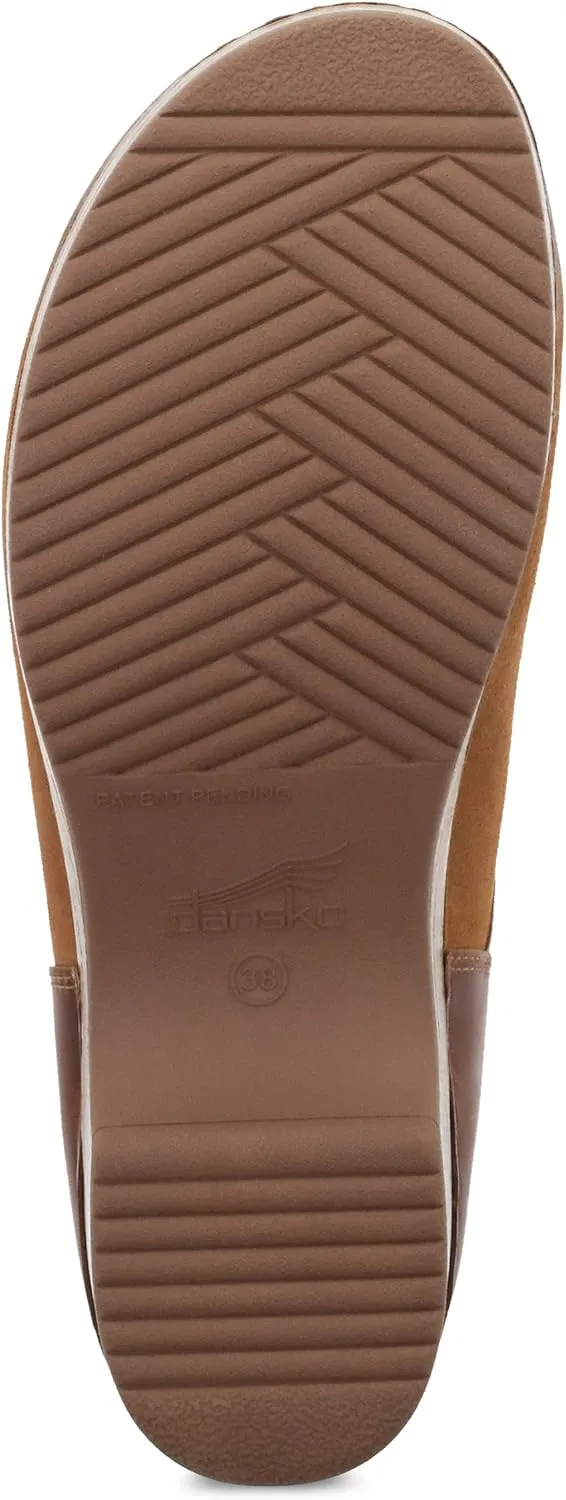 Dansko Brenna Slip On Clogs for Women  Memory Foam and Arch Support for All -Day Comfort and Support  Lightweight EVA Oustole for Long-Lasting Wear