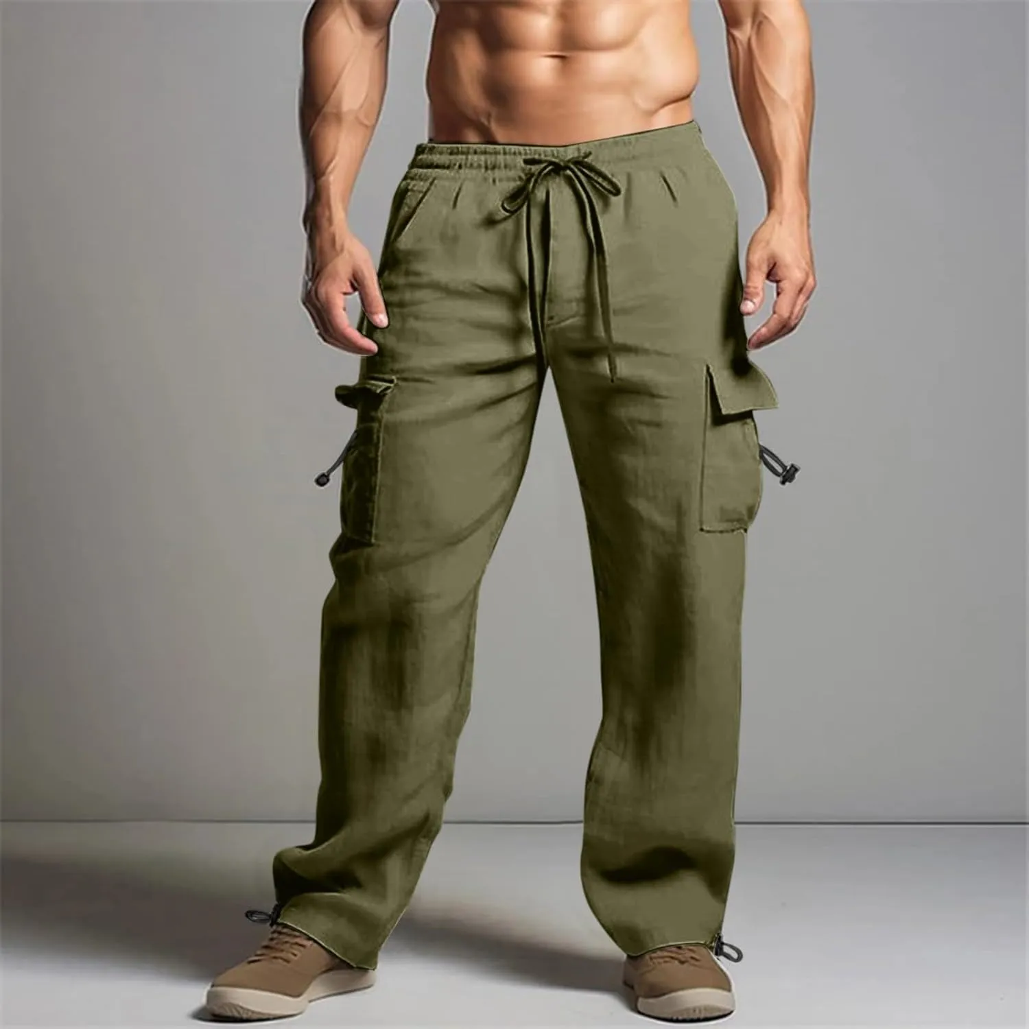 Dress Pants for Men's Classic Fit Mens Big and Tall Corduroy Pants Summer Work Pants for Men Mens Casual Khaki Pants