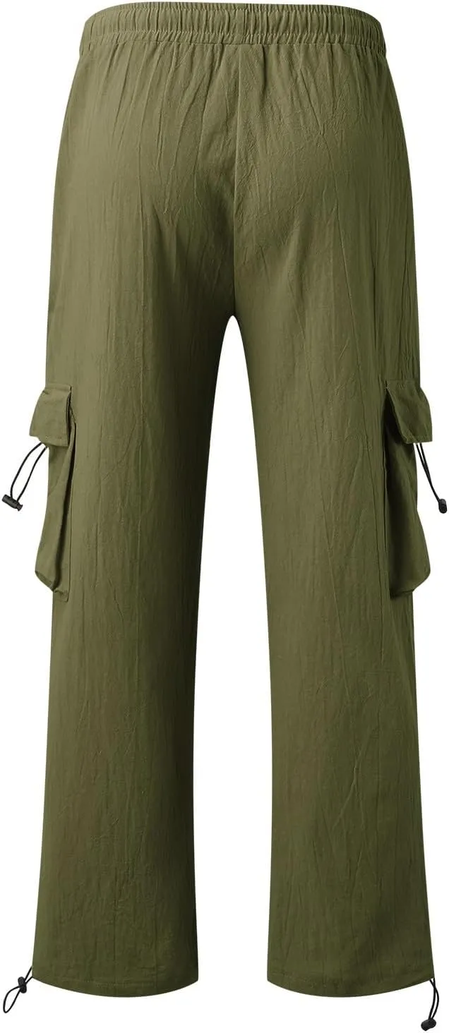 Dress Pants for Men's Classic Fit Mens Big and Tall Corduroy Pants Summer Work Pants for Men Mens Casual Khaki Pants