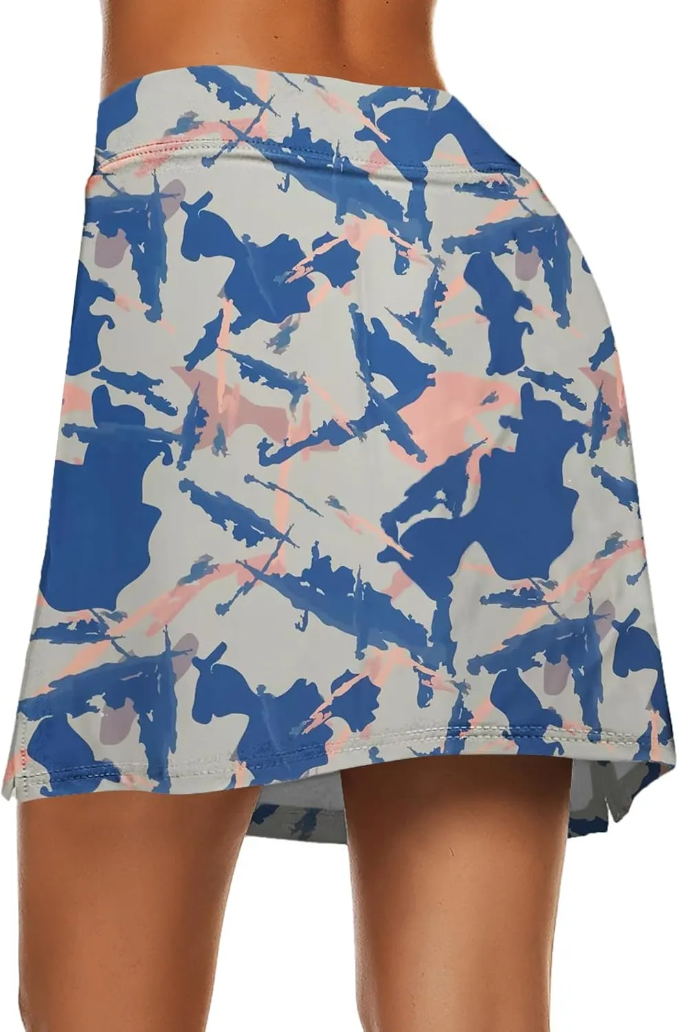 Ekouaer Women's Active Performance Skort Lightweight Skirt for Running Tennis Golf Workout Sports