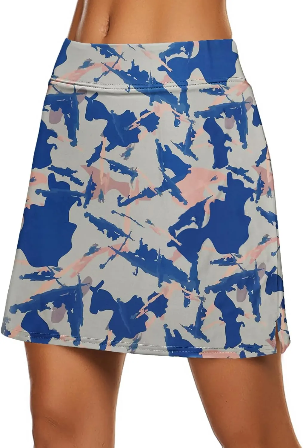 Ekouaer Women's Active Performance Skort Lightweight Skirt for Running Tennis Golf Workout Sports