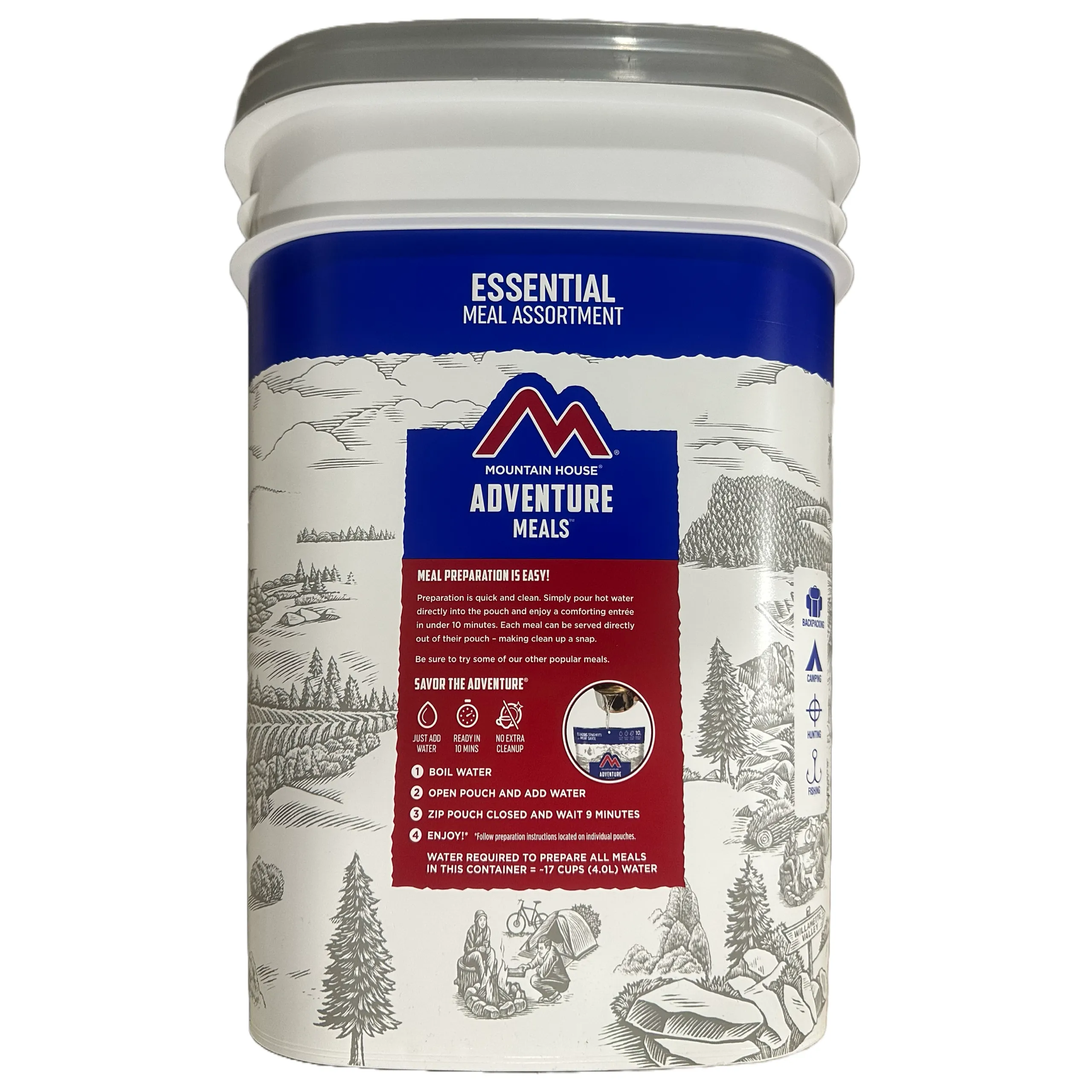 Essential Meal Assortment Bucket