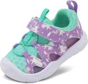 FEETCITY Wide Toddler Shoes Slip on Sneakers Boys Girls Toddler Tennis Shoes Sports Shoes Walking Shoes