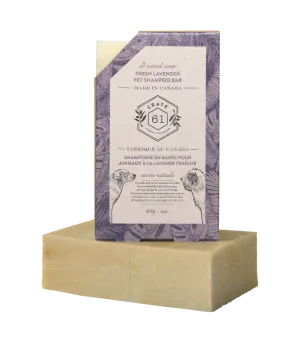Fresh Lavender Pet Shampoo Bar