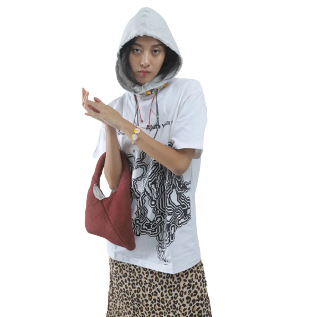 GAUZE  Mini Shoulder Bag Red