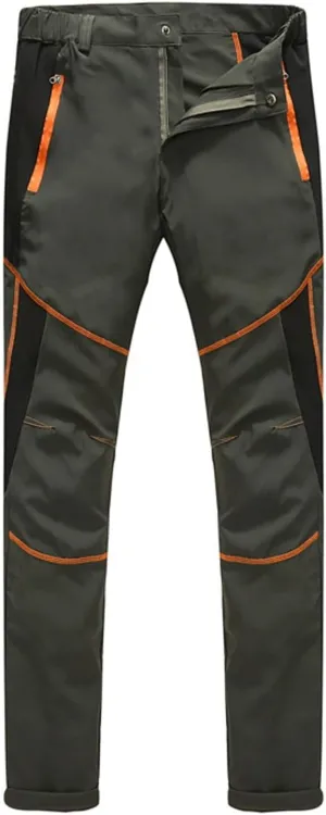 GIERIDUC Men's Fleece Cargo Sweatpants Mens Faux Leather Skinny Jeans Moisture Wicking Dress Pants Mens Cropped Chino Pants