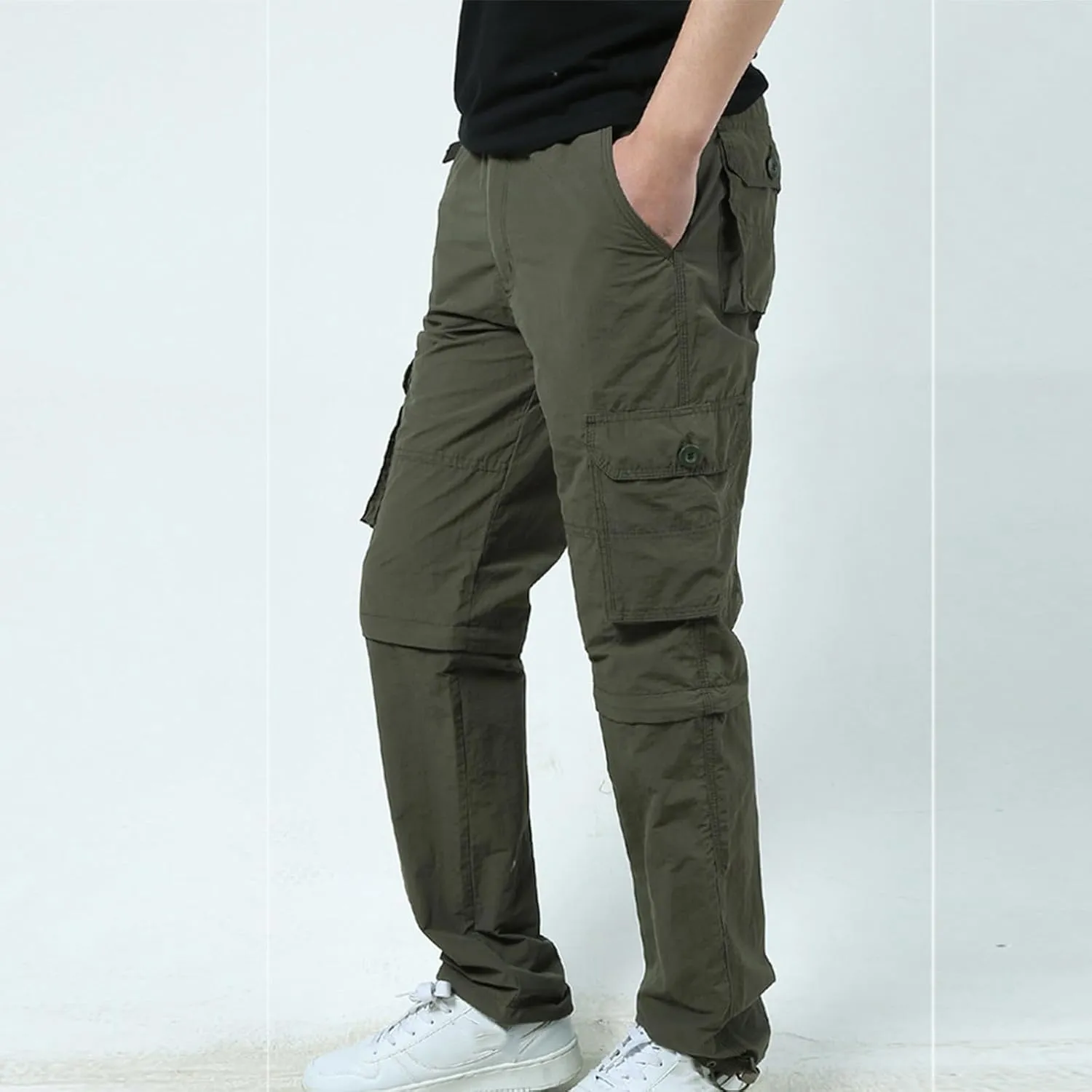 Golf Pants Men Slim Fit Joggers Exercise Moisture Wicking Trousers Outdoor Quick Dry Lounge Pants Scrub Running