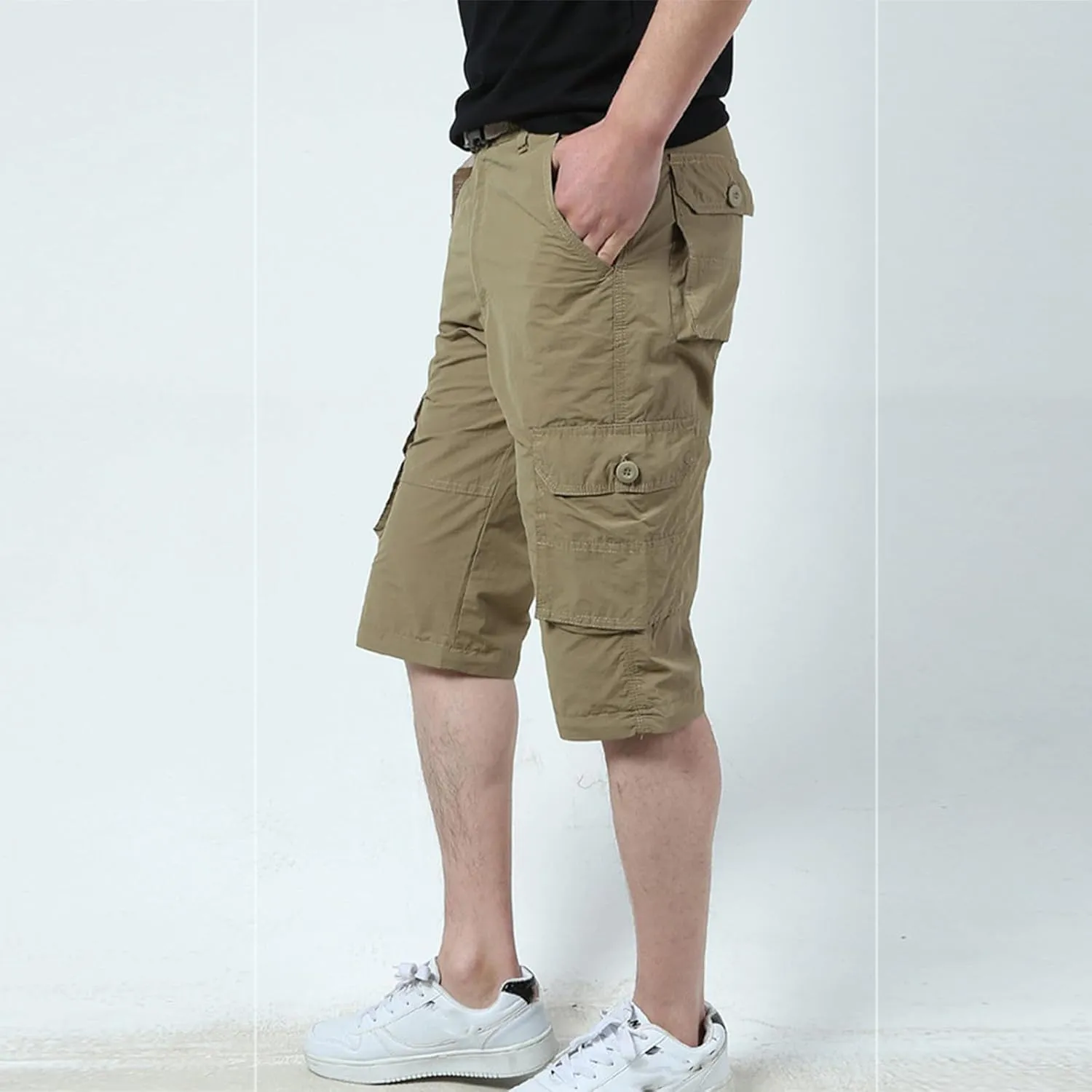 Golf Pants Men Slim Fit Joggers Exercise Moisture Wicking Trousers Outdoor Quick Dry Lounge Pants Scrub Running