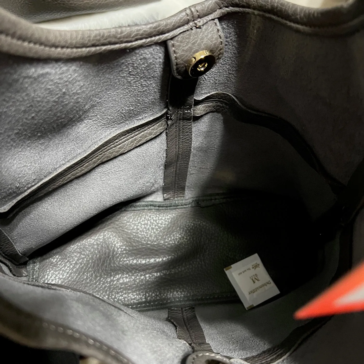 Grey - Slouch Hobo Montana West 2 in 1 Handbag