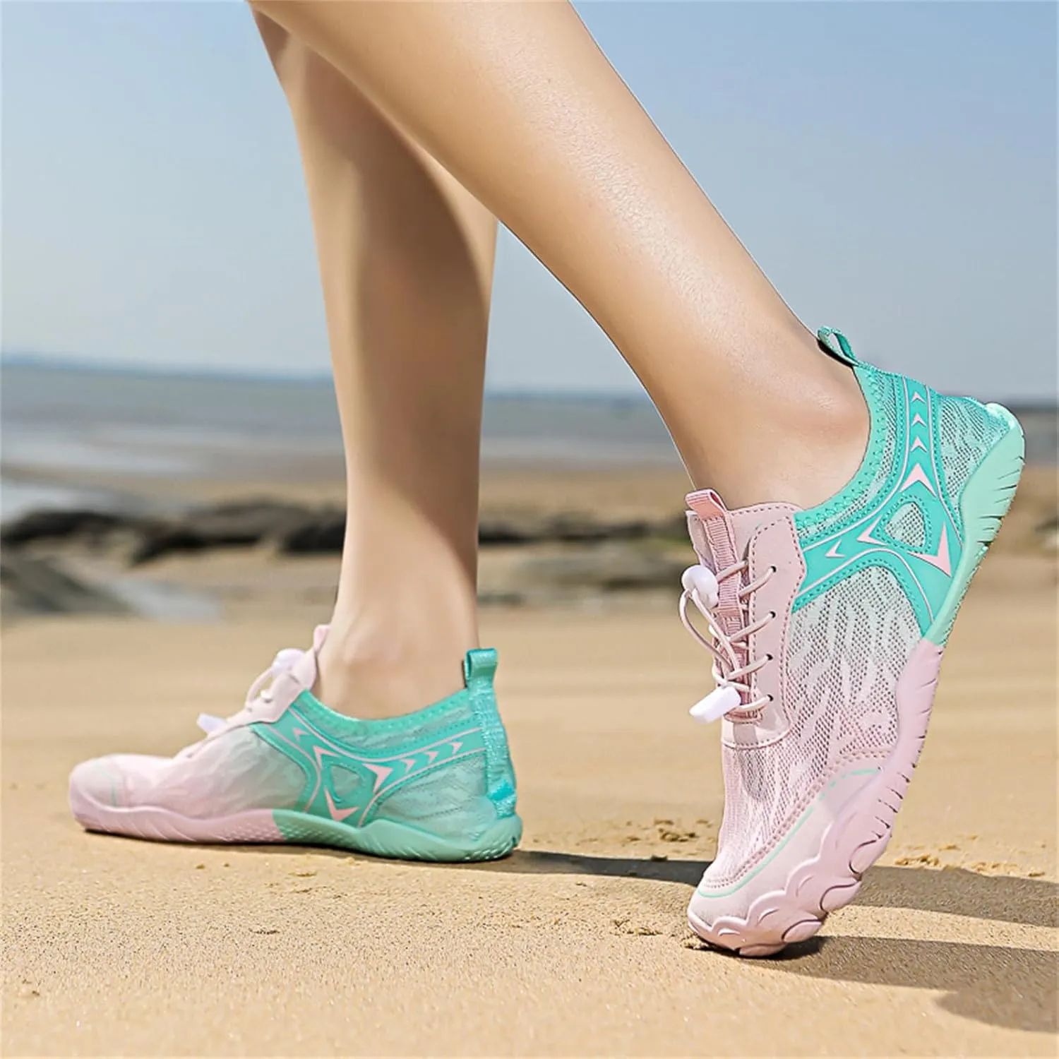 Grounded Footwear for Women Men with Neuropathy Grounding Shoes Hiking Footwear Barefoot Womens Shoes Non-Slip Outdoor Unisex Water Pro Beach Shoe Wide Toe Box Sneakers, Diabetic Shoe, Quick-Dry