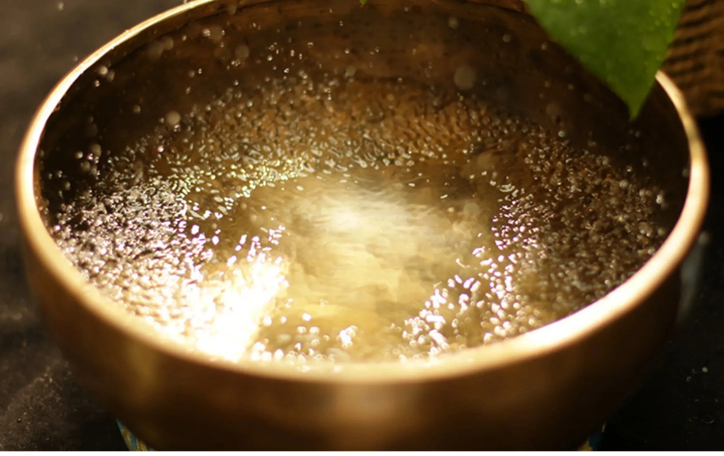 Handmade Brass Tibetan Singing Bowl - Mystical Resonance Full Moon Buddha Edition