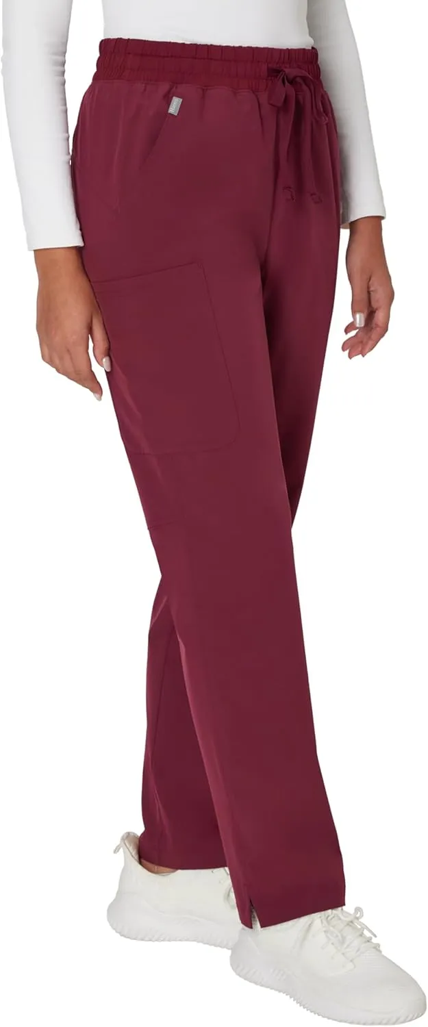 Hanes Women's Comfort Fit Scrub Pants, Moisture-Wicking Healthcare Scrubs for Women, 3 Pockets