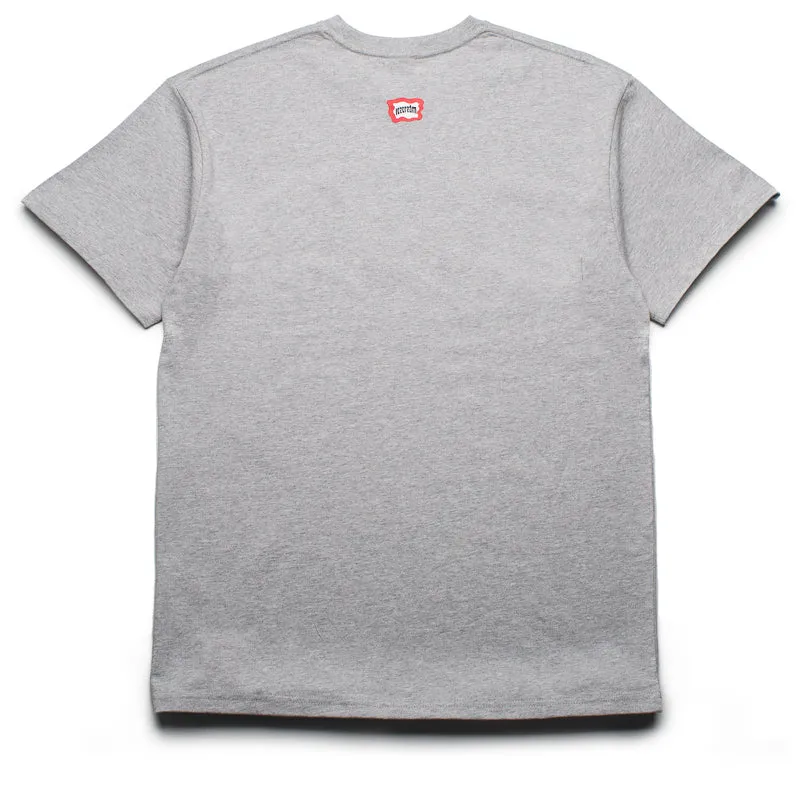 Ice Cream Dog Tee - Heather Grey
