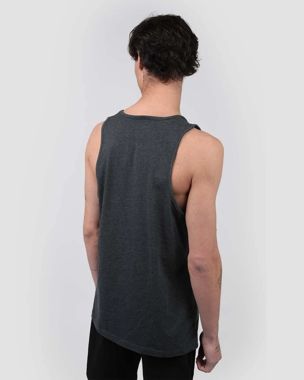 INTO THE AM Men's Graphic Tanks - Beach Summer Graphic Tank Tops for Guys S - 2XL