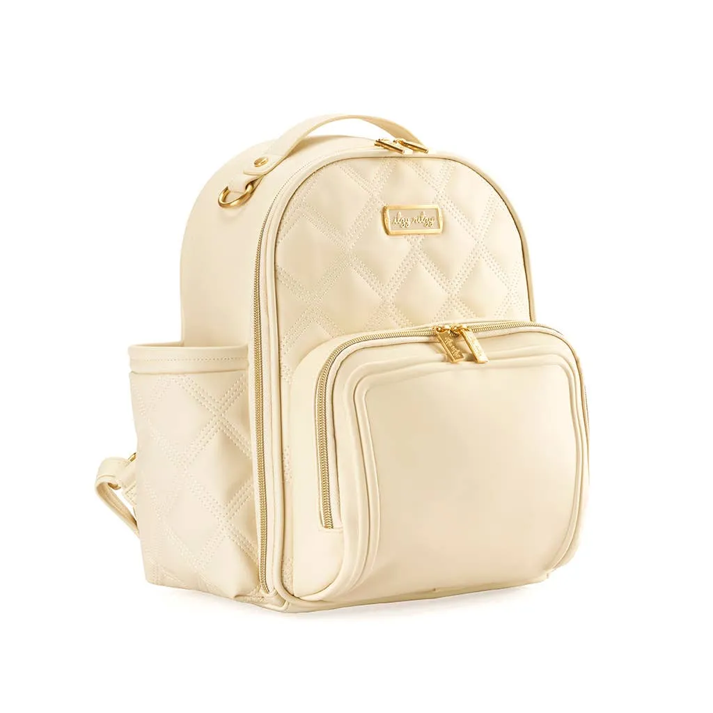 Itzy Ritzy -  Itzy Mini Plus Diaper Bag Backpack Milk & Honey